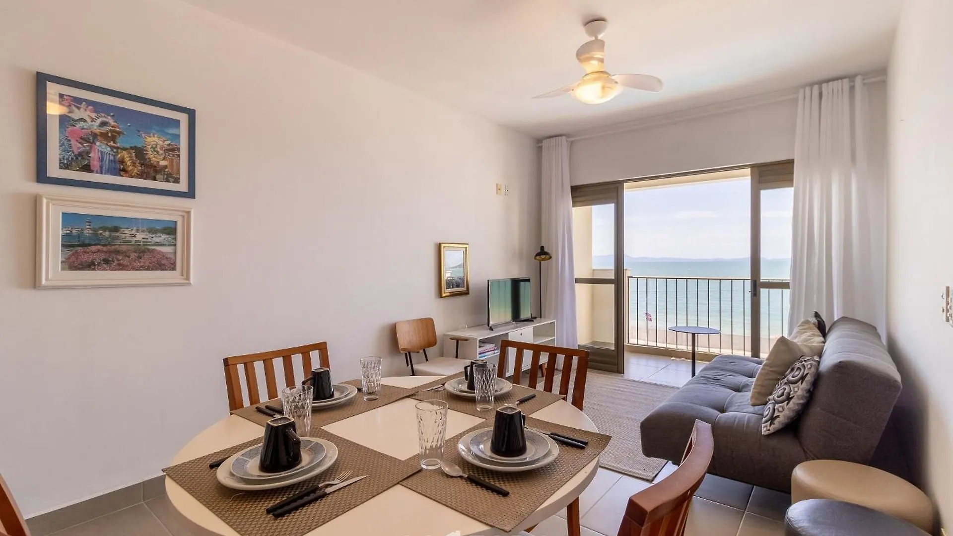 Otimo Apto C/ Piscina E De Frente A Praia Lbm306 Florianópolis Apartmán
