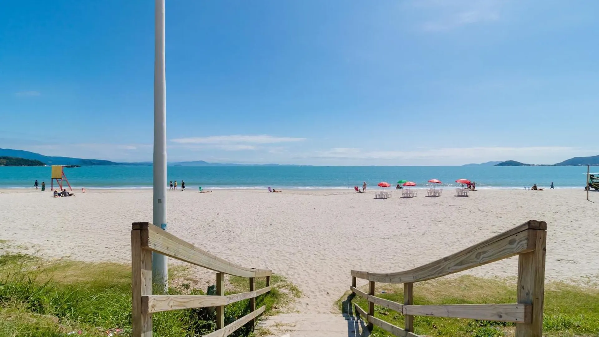 Otimo Apto C/ Piscina E De Frente A Praia Lbm306 Florianopolis